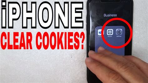 How To Clear Cookies On Iphone Youtube