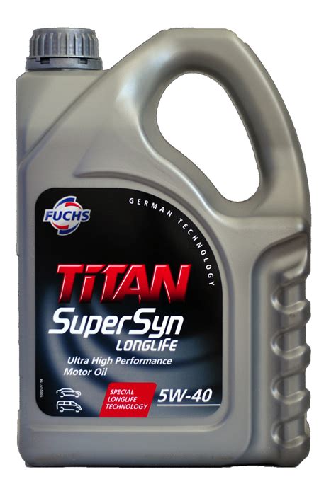 Моторное масло Fuchs TITAN SUPERSYN LONGLIFE 5W-40, 4л (600721954 ...