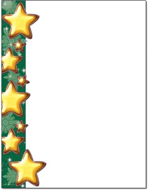 Stars Flakes Letterhead Laser Inkjet Printer Paper Pack