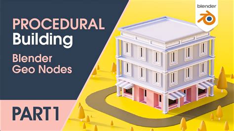 Blender3d Creating A Procedural Building With Blender 2 93 Geometry