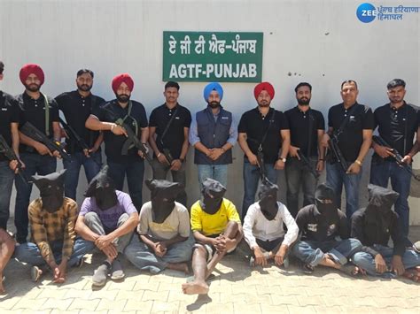 Punjab Crime ਪੰਜਾਬ Agtf ਨੂੰ ਵੱਡੀ ਕਾਮਯਾਬੀ ਗੈਂਗਸਟਰ ਰਾਜੂ ਗੈਂਗ ਦੇ 11