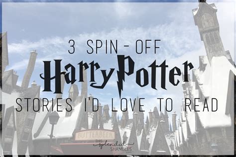 3 Harry Potter Spin Offs That Need To Be Written Asap