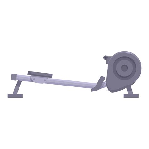 Modern rowing machine standing ready for exercise 47059493 Vector Art