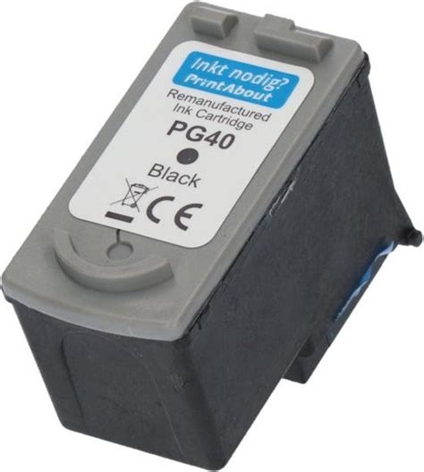 Huismerk Canon Pg Inktcartridge Zwart Bol