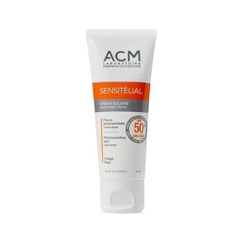 Acm Sensitelial Sunscreen Cream Spf Ml Fiyat