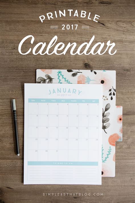 Effective Free Printable Tear Off Calendar Calend Rio Gratuito Para