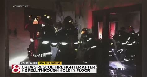 In Firefighter Falls Through Floor While Tackling Blaze Firehouse