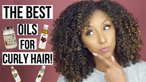 The Best Oils For Natural Curly Hair Biancareneetoday Oil For Curly Hair Curly Hair Tips