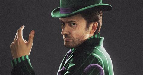 David Tennant Is Riddler In Latest The Batman Fan Art And Many Are