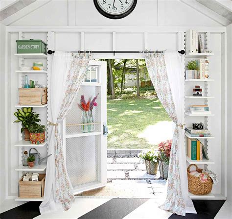 6 Ways To Deck Out Your She Shed For A Pretty Backyard Retreat