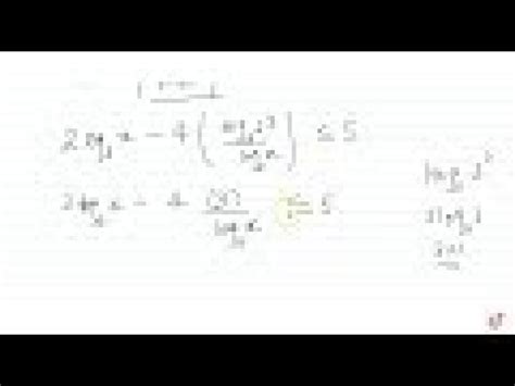 Iit Jee Logarithm Solve Log X Log X Lt X Gt Youtube