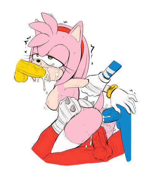 Rule 34 1girls 3boys Amy Rose Anal Artist Request Blowjob Cum Cum In Ass Cum In Pussy Cum