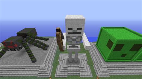 Statues - All mobs excluding dragon as of 1.3.2 Minecraft Project