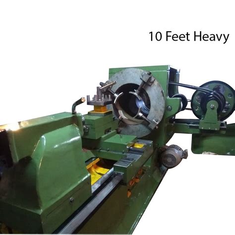 10 Feet Manjit Big Bore Heavy Duty Lathe Machine 206 Mm At Rs 615000