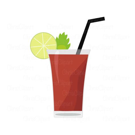 Bloody Mary Svg Clipart Bloody Mary Cricut Bloody Mary Etsy