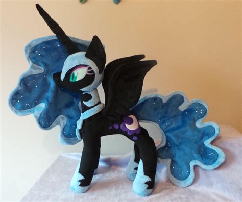 Nightmare Moon Plushie by Pinkamoone on DeviantArt