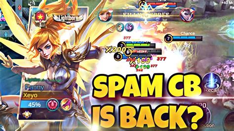 SPAM CABLE IS BACK FANNY AGGRESSIVE GAMEPLAY MLBB YouTube