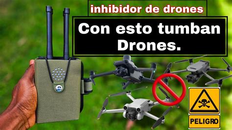 Con Este Dispositivo Estrellan Drones Inhibidor De Drones Port Til