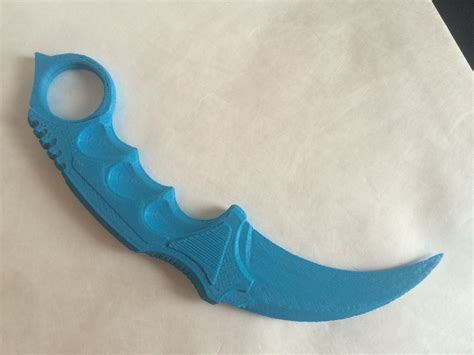 3d Printed Karambit Knife By Buddhathedr On Etsy