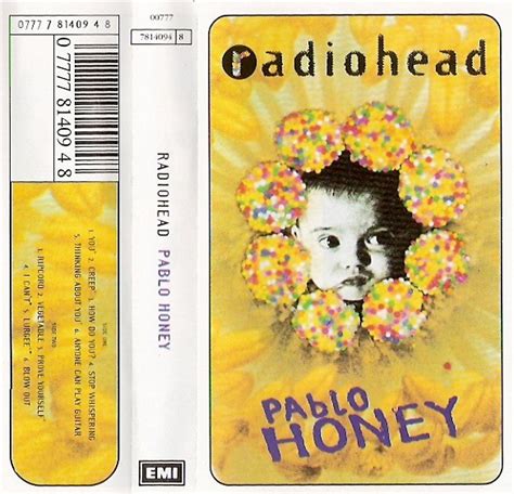 Radiohead Pablo Honey Cassette Discogs