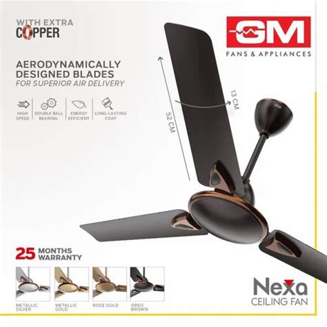 Blades Mm Gm Nexa Ceiling Fan Star At Rs Piece In