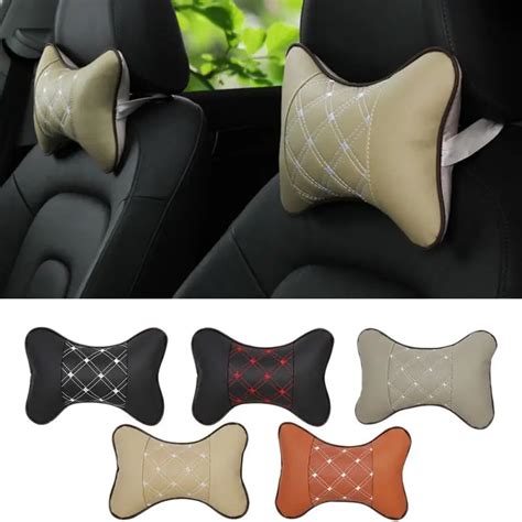 Auto Safety Pillow Car Headrest Breathe Car Auto Seat Head Neck Rest