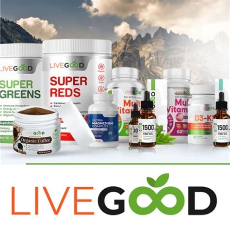 Livegood Natural Wellness Nutritional Supplements Healthy Treats