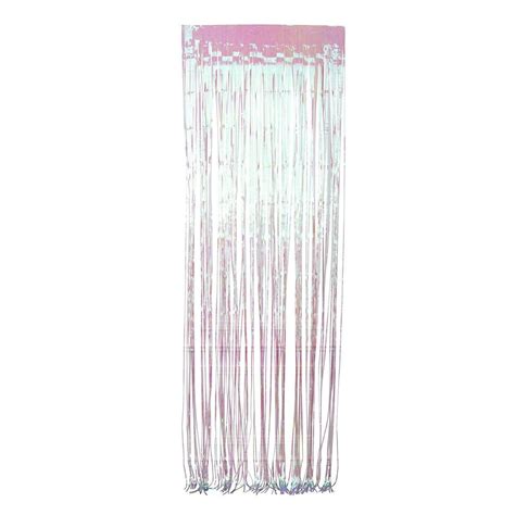 Iridescent Foil Fringe Curtain Party Expert