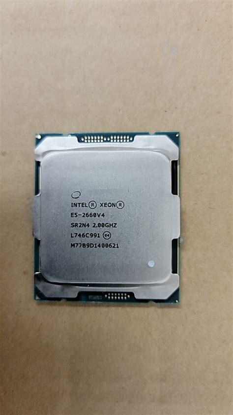 Intel Xeon E V Sr N Ghz Core Mb Lga W Cpu