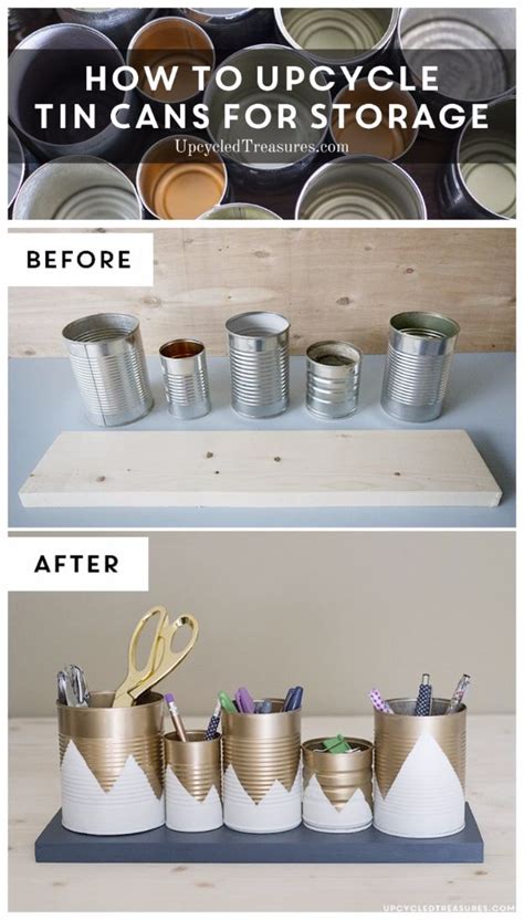 Awesome Diy Projects Out Of Recycled Tin Cans