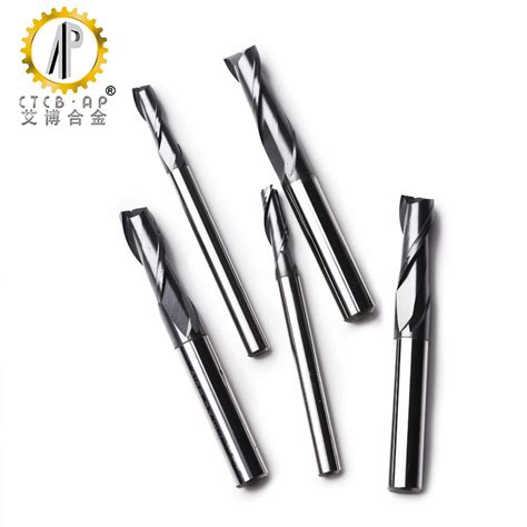 Flute Cnc Metal Milling Tungsten Carbide Square End Mills Diameter Mm