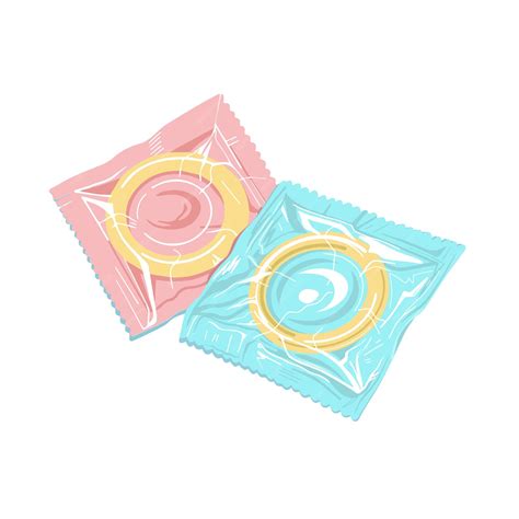 Premium Vector Latex Condom In The Package Protection From Sexually