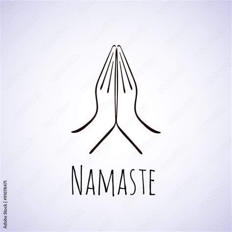 Namaste Welcome Sign