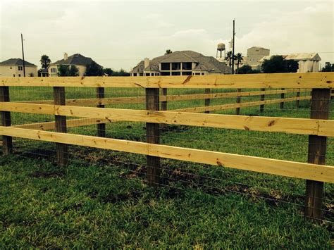 Farm Style Wood Fence Councilnet