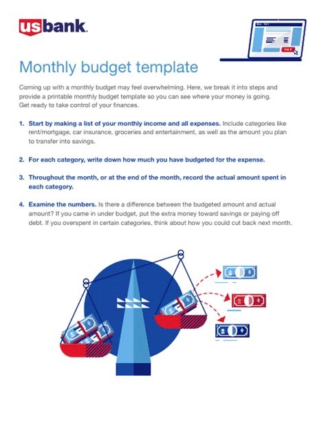 Monthly Budget Template Download Printable PDF | Templateroller