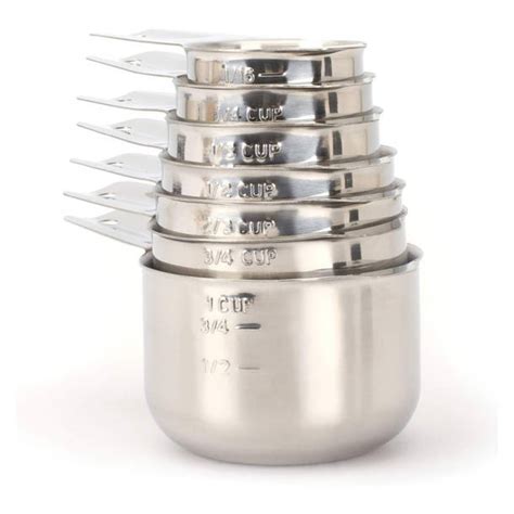 Cuisipro 9 Piece Stainless Steel Measuring Cup And Spoon Set And Reviews Wayfair