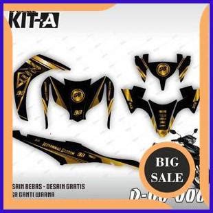 Jual Decal Jupiter Z1 Gold Full Body Dekal Stiker Sticker Striping