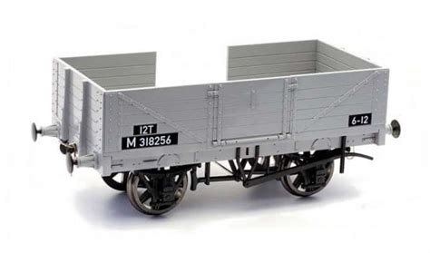 Dapol 7f 051 004 O Scale Br 5 Plank Open Wagon Rtr