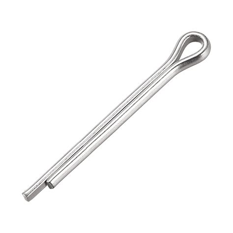 Uxcell Split Cotter Pin 4mm X 35mm 304 Stainless Steel 2 Prongs Silver Tone 30pcs