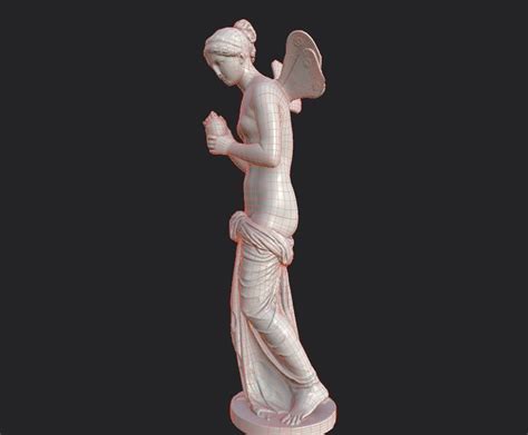 3D model Statue of Psyche VR / AR / low-poly | CGTrader