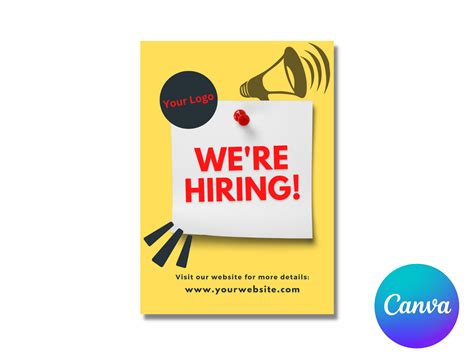 Job Hiring Canva Templatelink In Description To Order By Moeed Ali