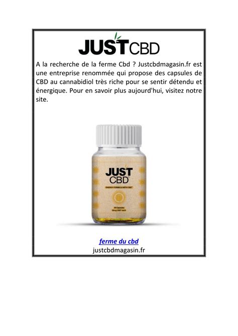 PPT Ferme Du Cbd Justcbdmagasin Fr PowerPoint Presentation Free