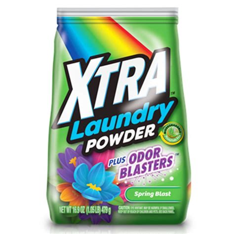 12 Pieces Laundry Detergent 169oz Powder Plus Odor Blaster Spring