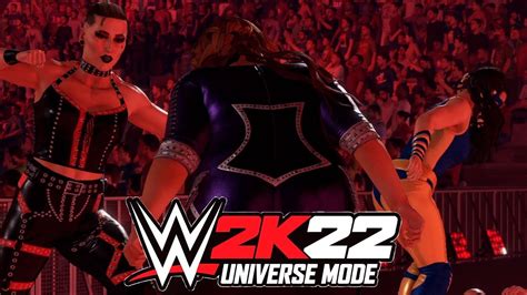 Wwe 2k22 Universe Mode Monday Night Raw На Русском 2 Youtube