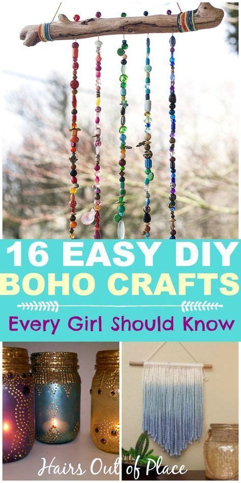 16 Diy Easy Boho Crafts For Your Boho Chic Room Artofit