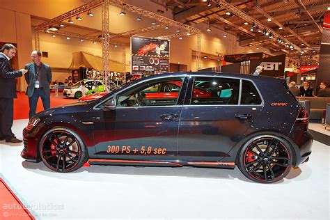 Essen 2013 Vw Golf 7 Gti Dark Edition By Abt Live Photos Autoevolution