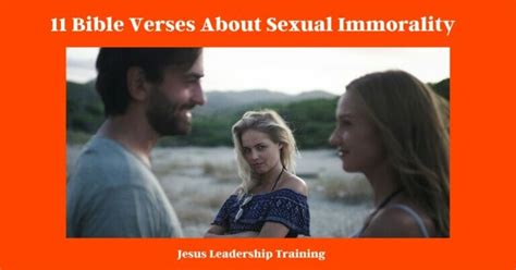 11 Bible Verses About Sexual Immorality Bible Pdf