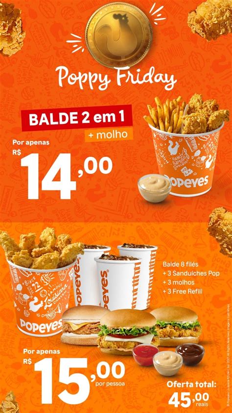 Black Friday Do Popeyes Traz Combos Por Até Metade Do Preço Gkpb