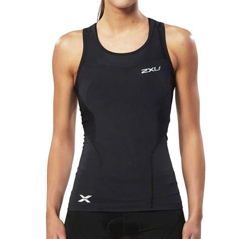 2xu Compression Womens Tank Black