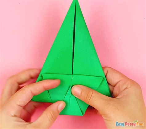 Origami Christmas Tree Easy Peasy And Fun